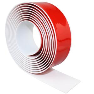 Floor Transition Strip 2" Self Adhesive Flat Vinyl Flooring Transitions Strip with Strong Backing (5cm, 10FT, White)