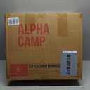 ALPHA CAMP Stadium Seat Chair for Bleachers with Back & Arm Rest (Black Red-2pcs)