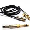 NewFantasia Replacement Audio Upgrade Cable Compatible with AKG K240, K240S, K240MK II, Q701, K702, K141, K171, K181, K271s, K271 MKII, M220, Pioneer HDJ-2000 Headphones 2meters/6.6feet