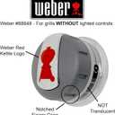 Weber 88848 Gas Grill Burner Knobs