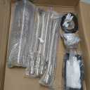 Adviace Replacement Parts for Nexgrill 720-0898, Drip Pan Grease Tray, Grill Heat Plates, Burner Tubes and Igniter for Nexgrill 720-0898 Deluxe 6 Burner Gas Grill