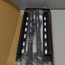 UL Listed Fixed TV Wall Mount for 37-86 Inch Screens, Low Profile TV Mount Fits 16", 18", 24" Studs, Wall Mount Bracket with Quick Release Lock, Max VESA 600x400mm, Holds up to 132 lbs by USX STAR