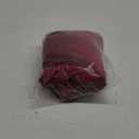 GIGIZAZA Ruby Red Decorative Throw Pillow Covers, 16x16 Velvet Ruffle Cushion Pillow Covers for Sofa Couch Set of 2