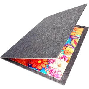 TELY Foldaway Puzzle Board Felt Mat for up to 2000 Pieces of Jigsaw Puzzle, Foldable for Easy Storage Puzzles, Portable Puzzle Pad(Extra Large)
