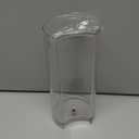 Feekoon Water Tank Reservoir & Lid Cover Replacement Compatible with Nespresso Vertuo Next, Compatible with Krups XN910B XN9105 XN910C Coffee Machine, Coffee Machines Replacement Parts, Clear