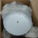 Tioncy 8 Pcs Cake Stand Set, Metal Dessert Table Display Stands for Dessert Table, Tiered Cupcake Holder Display Plates for Birthday Party Wedding Festival (Silver)