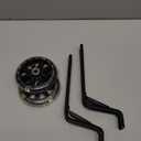 Mehome Flash Training Wheels for 12 14 16 18 20 Inch Kids BikeHeavy Duty Training Wheels are for Single Speed Bicycle (Black)