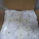 12pcs Flower Wall Backdrop16.5 x16.5 Artificial Floral Panels-White