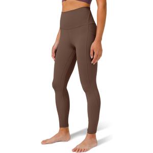 WodoWei Women Butterluxe High Waisted Workout Leggings Buttery Soft Compression Tummy Control Gym Athletic Yoga Leggings, L