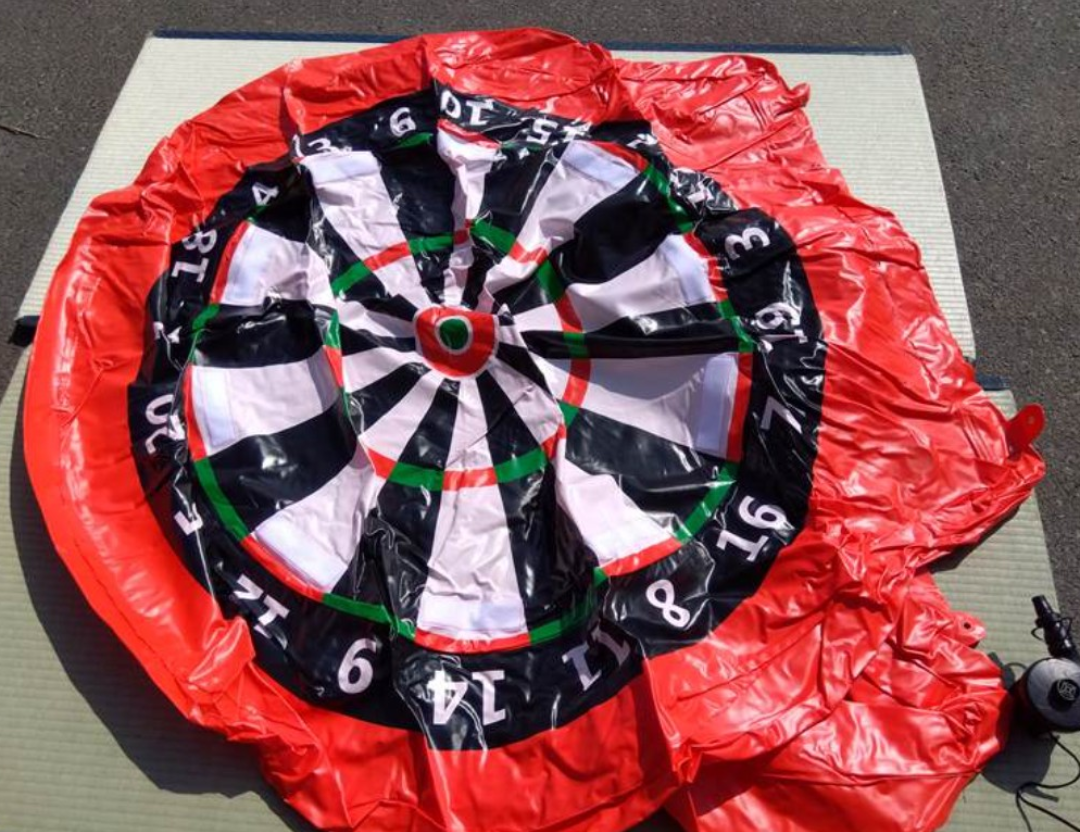 6.4FT Giant Kick Darts Games,  Inflatable Games, Yard Games