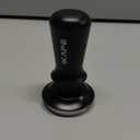 IKAPE 53.3mm Espresso Tamper, Premium Barista Coffee Tamper with Calibrated Spring Loaded, Threaded Stainless Steel Base Tamper Fits for Breville Series 54mm Portafilter Basket (Black)