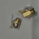 M MINGLE Heavy Duty Brass Garden Hose Shut Off Valve, 3/4 Inch, 2-Pack with 2 Hose Washers