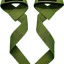 Lifting Straps, wrist straps for weightlifting, workout, Bodybuilding, Powerlifting & Deadlift -With 5mm Neoprene Pads & Anti-Slip Silicone -Extra Wrist Support for Weight lifting Men & Women