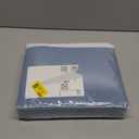 Comfort Spaces 100% Cotton Sheet Set Breathable, Lightweight, Soft with 12" Elastic Pocket Fits up to 14" Mattress, All Season Cozy Bedding, Matching Pillow Case, Twin Blue 3 Piece