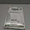 QiyI Watercolor Floral Shower Curtain, 3D Embossed Butterflies Pink Brown Flower Bathroom Curtain, Minimalist White Cloth Bath Curtain, Waterproof Fabric Textured Shower Curtain Set with Hooks, 72x72