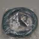 60FT SPT-1 Christmas Electrical Wire with 6pcs Vampire Plugs, 18/2 Gauge Low Voltage Extension Cord, 18 AWG 2-Conductor Flexible Wire for Outdoor Holiday Lights, Landscape Lighting