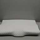 Derila Cervical Queen Size Pillow for Sleeping - Support Pillow for Side, Back, Stomach Sleepers - Contour Best Bed Pillows for Sleeping (1 Pillow | White)
