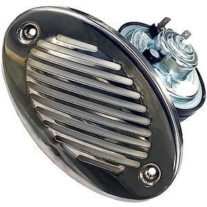 FUYEAR Boat Horns 5190512 12V Waterproof Marine Horn with 316 Stainless Steel Grill 125DB Strong Loud Sound