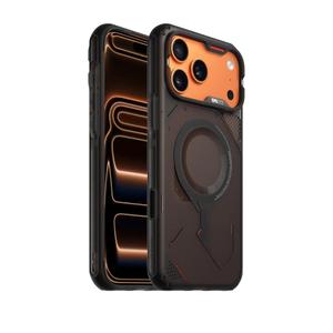 Aulumu A17 iPhone 17 Pro Max Case | MagSafe Compatible | TouchSensitive Buttons | Integrated Drop Protection | MilitaryGrade Outdoor Design Black
