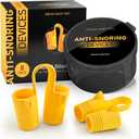 Nasal Dilators - Nose Clips to Reduce Snoring & Better Sleep – Comfortable Silicone Snore Stopper – Less Snoring Nose Vents – 8 Pack