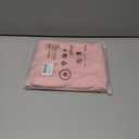 HUUSA Women's Sexy Sleeveless Slim Bodycon Mini Dress Ladies Crewneck Tank Twist Knot Ruched Wrap Short Dresses 2025 (Pink, M)