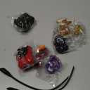 Gyro X Battle Blade Set, 6 Right Spinning Tops and 2 X Launhcers, Great Starter Gyro Pack for Boys Toys Kids Birthday Toy 6+