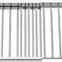 Uniflasy Universal Grill Warming Rack 20.6''- 32.08'', Top Grill Rack fits for Nexgrill, Dynaglo, Cuisinart, Monument 4/5 Burner Grill, Stainless Steel Upper Rack for Nexgrill Gas Grill Replacement