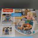 Fisher-Price Portable Baby Chair, Sit-Me-Up Floor Seat with 2 Removable Toys & Washable Seat Pad, Honeycomb