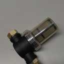 SIXRUN Garden Hose Inlet Filter 3/4 High Pressure Washer Water Sediment Filter, Excellent Filtration for Pressure Washer Appliances, Easy to Install, Engineering Plastics Material