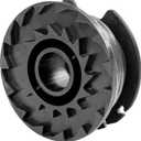 Greenworks 0.065" Single Line Auto-Feed String Trimmer Spools (6-Pack) + Replacement Spool Cover