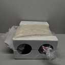 28" Coastal Table Lamps for Bedroom Set of 2, Farmhouse Glass Lamps with 3-Way Dimmable Touch Control Fairy Lights & Type-C Charging for Living Room Nightstand, Beach Nautical Bedside Lamp Rustic Wood