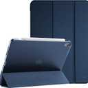 ProCase Smart Case for iPad Air 11-inch M3 M2 2025 2024/10.9 Air 5th 4th Generation 2022 2020, Protective Cover for Air 5 4 -Navy