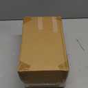 Braxio Indoor Christmas Decorations Resin Gingerbread House with LED Light - Traditional Cottage & Church Christmas Village Collectible Figurines, 5.0 x 5.0 x 8.25 Inch, Pink