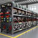 2 x Colored Border Magnetic Labels Dry Erase 4x2 Inch 40 Pieces, Reusable Magnetic Dry Erase Labels for Whiteboards, Locker, School, Classroom, Office, Home