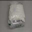 jinchan Winslow Linen Curtains 45 Inch Length Small Window Curtains Embroidered Bordered Floral Drapes Light Filtering for Bathroom Laundry Room Kitchen Farmhouse Decor White on Beige 2 Panels