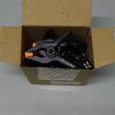 12 Pack Plastic Spring Clamps, 3.5inch Small Heavy Duty Clips for Crafts, Backdrop Stand, Woodworking, Photography Studios (Black)