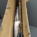 OIAHOMY Laundry Hamper with Lid, 140L Clothes Hamper with 3 Removable Liner Bags, Foldable Basket with Lid, Synthetic Wicker Laundry Basket for Bedroom, 27x 13 x 26 Inches, Yellow