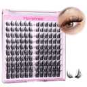 Natural Lash Clusters Spiky Eyelash Extensions Wispy Individual Lashes Manga Eyelash Individuals 120 Pcs CC-Curly Cluster Eyelash Extensions 10-16MM Mixed DIY Lash Extensions by Mavphnee