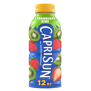 Capri Sun Strawberry Kiwi Flavored Juice Drink Blend from concentrate with other natural flavors, 12 fl oz Bottle, pack of 12