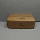 vicrays Ceramic Soup Bowls with Handles, 24 Oz Porcelain Soup Crocks for French Onion Soup, Cereal, Beef Stew, Chill, Pasta, Pot Pies, Microwave and Oven Safe, Set of 4 (Black)