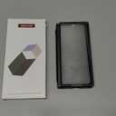 Miimall for Samsung Galaxy Z Fold 7 Case with S Pen & S Pen Holder, Built-in Privacy Screen, Compatible with MagSafe, Magnetic Hinge Protection, Shockproof Matte Case for Z Fold 7, Black