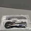 takyu Phone Lanyard, 2 Pack Adjustable Cell Phone Lanyard Crossbody Neck Strap & 2 Pack Phone Wrist Strap with 2 Pcs Tether Tabs Compatible for iPhone Android Smartphones-Black Grey