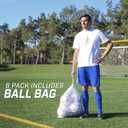 GoSports Premier Soccer Balls - Single or 6 Pack - Sizes 3, 4, 5, with Ball Pump