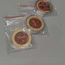 Old Bastards Bourbon Club Collectible Coin, Funny Bourbon Whiskey Challenge Coin,Double-Sided Whiskey Club Pocket Token, Gifts for Men,Dad, Grandpa, Friends,Collector (3pcs)