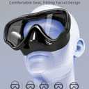 EverSport Swim Goggles Adult with Nose Cover, Anti-fog Clear Diving Mask Wide View No Blurring for Men Women Youth