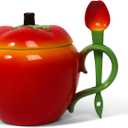 Apple Mug, Teacher Appreciation Gift, Unique Novelty Coffee Cup, Great Teachers Gift Idea & Desk Dcor, for Holidays, Birthdays, End of Year Appreciation, for Best Male, Female Gifts