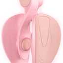 Thigh Toner for Women - 26 lb Kegel & Pelvic Floor Exerciser, Inner Thigh Slimmer, Glute Toner, Postpartum Recovery, Leg Workout Equipment for Home/Office (Pink)