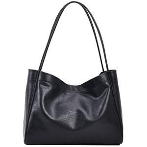 Women's Black Leather & Vegan 2025 Large Tote & Hobo Bag Women's Black Leather & Vegan 2025 Large Tote & Hobo Bag