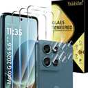 (3+2 Pack) Designed for Motorola Moto G 5G 2026 & Moto G Play (2026) Tempered Glass Screen Protector + Camera Lens Protector,[3D Touch][Bubble-Free][Anti-Scratch]