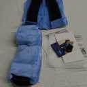 REVIX ice Wraps for Knee Discomfort, Gel Ice Packs Reusable with Cold Compression, Knee Cold Pack to Relax Sore Muscles and Joints, Plush Cover and Hands-Free Application, A Set of Two